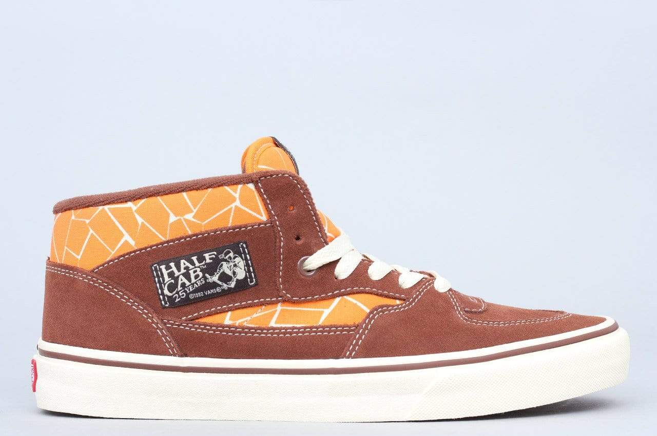 Vans half deals cab orange