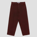 Load image into Gallery viewer, Polar Big Boy Pants Red Black
