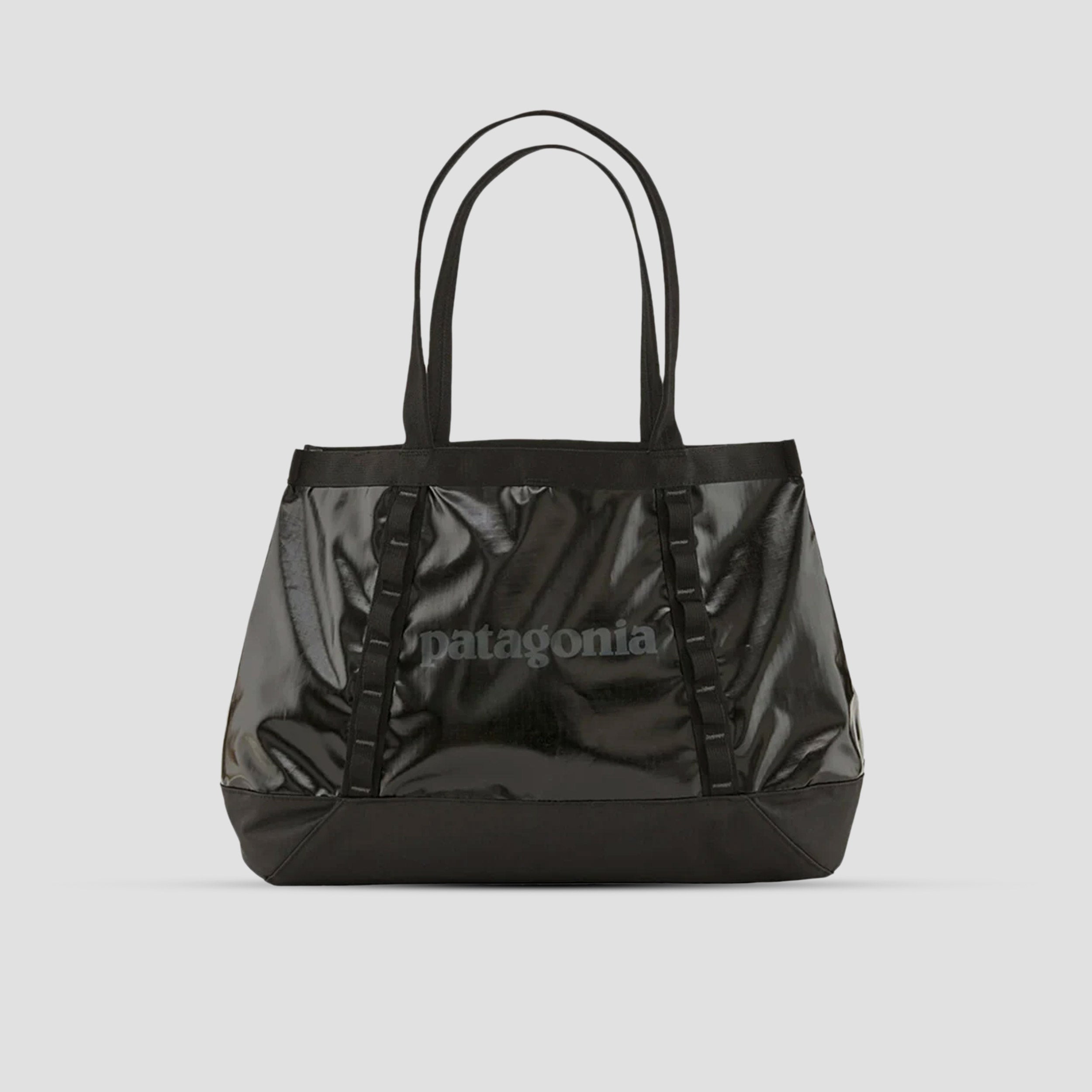 Black outlet hole tote