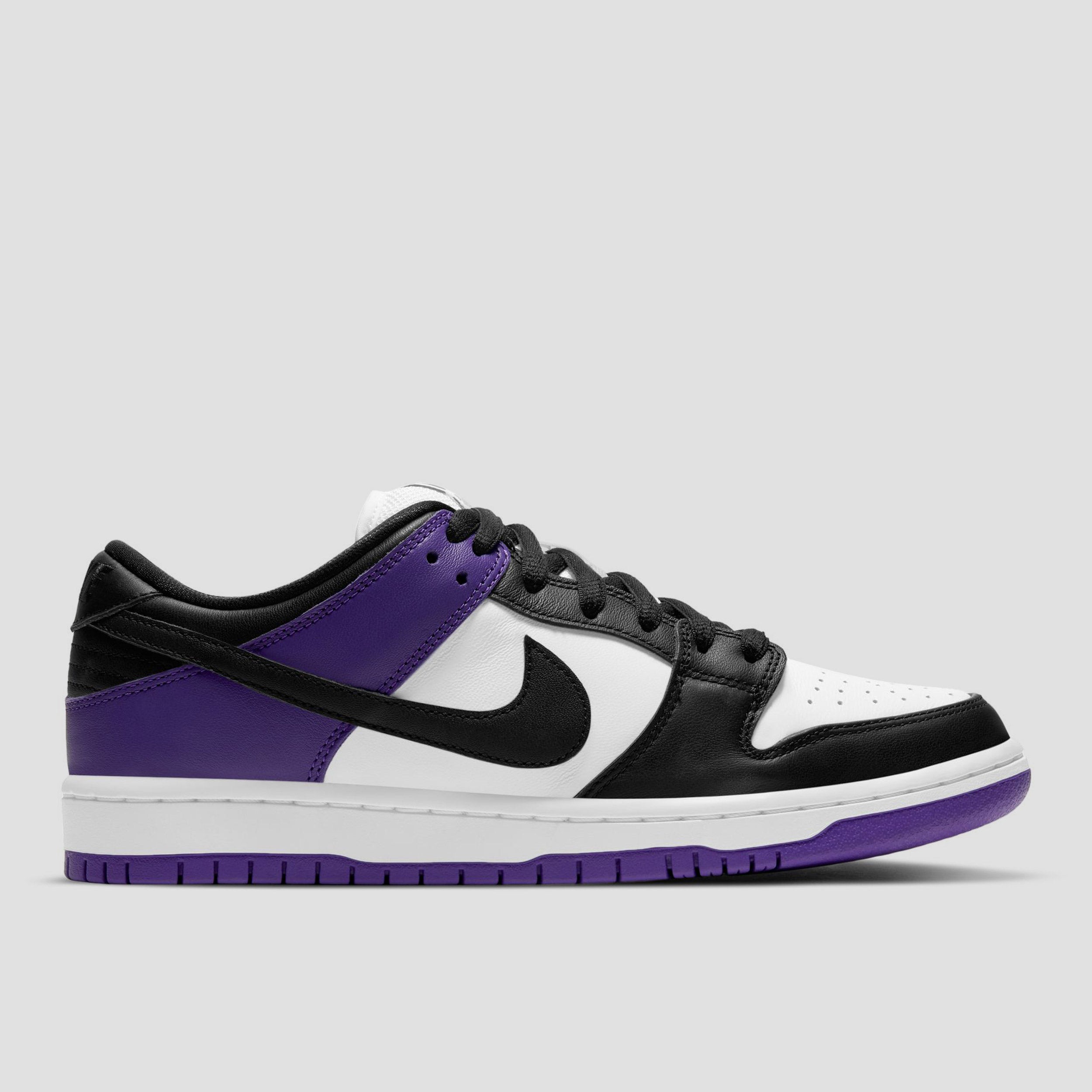 Nike SB Dunk Low Pro Shoes Court Purple / Black - White - Court 