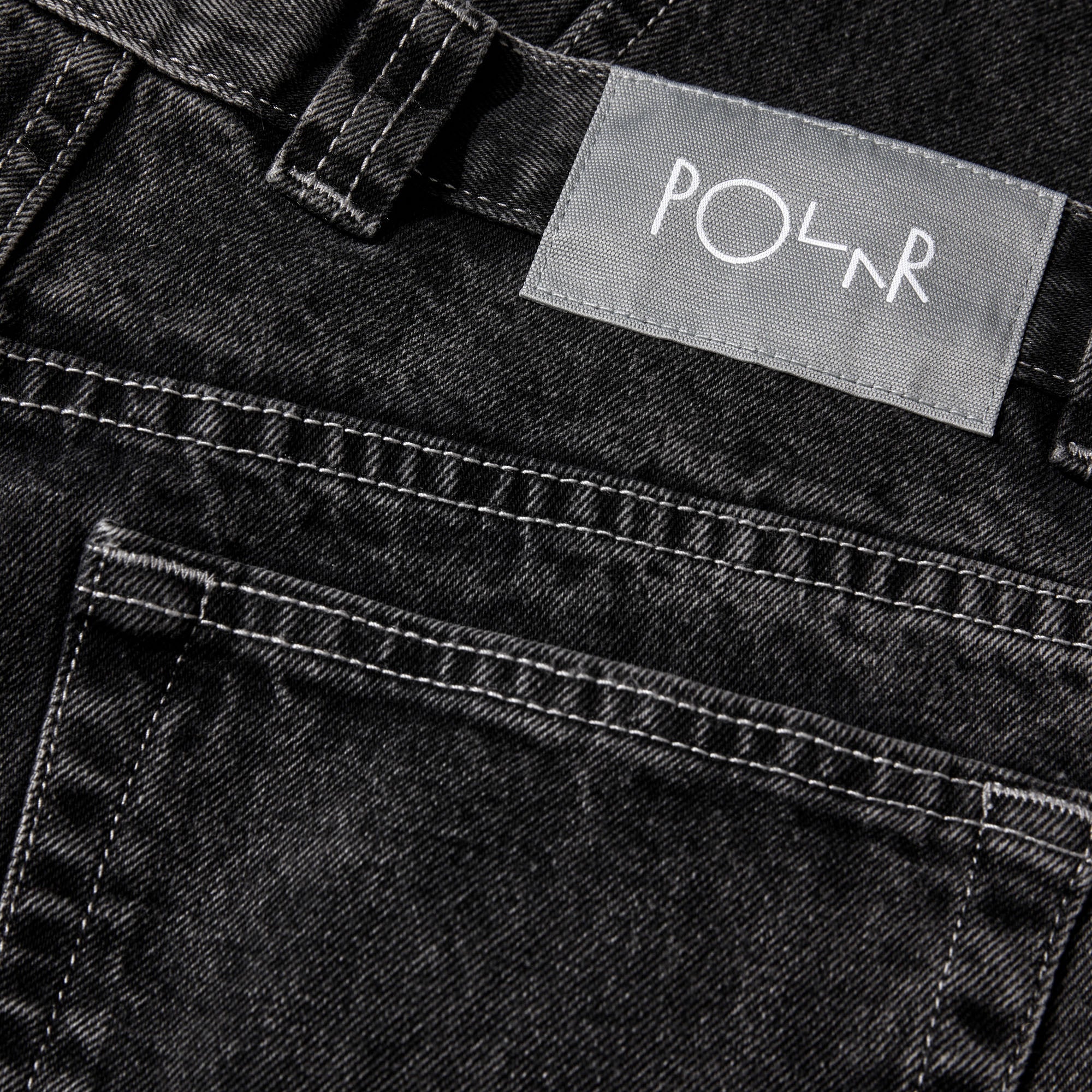 Polar 92 Denim Pants Silver Black – Slam City Skates