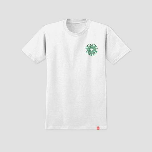 Spitfire Classic 87 Swirl Fill T-Shirt White / Green / Black
