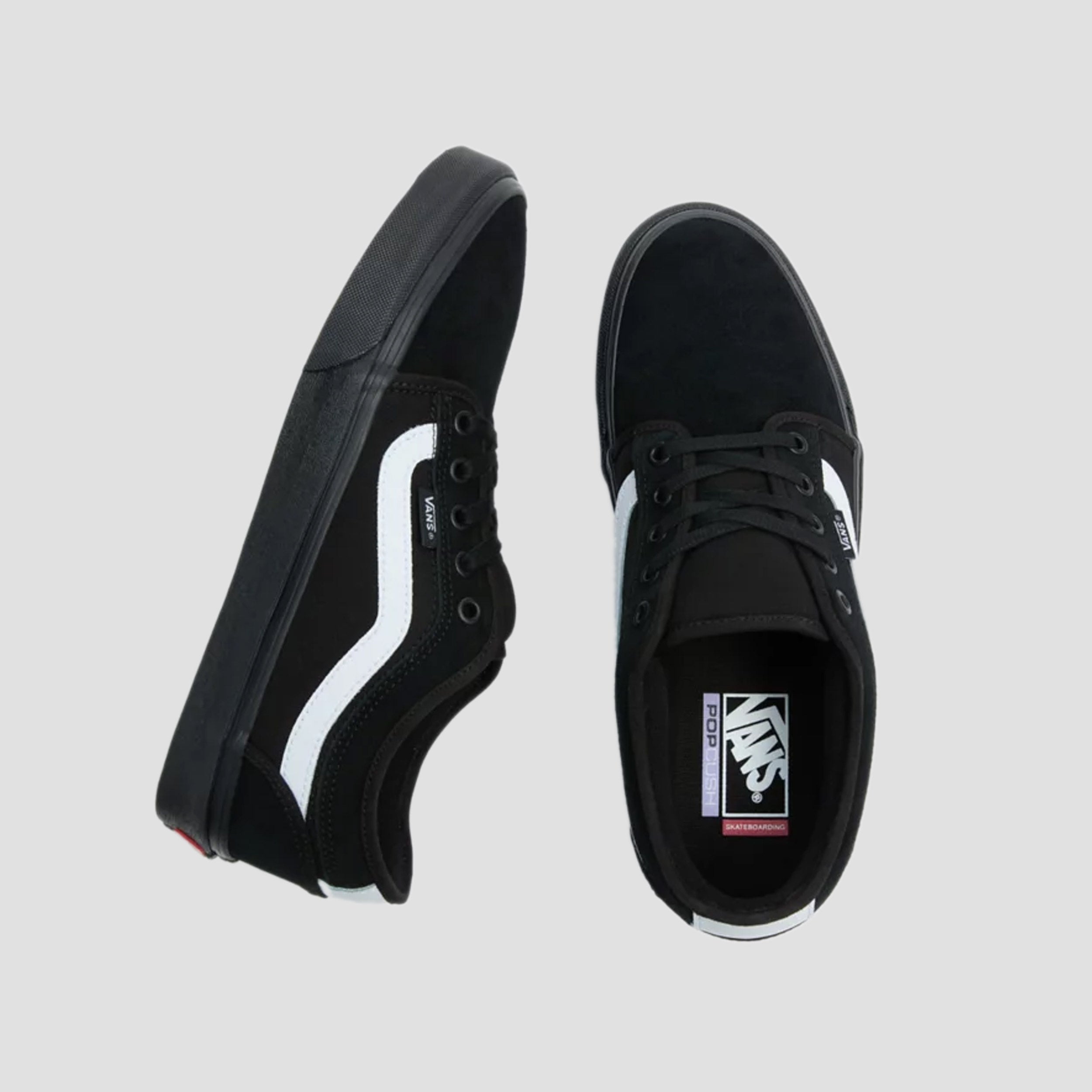 Vans chukka low on sale all black