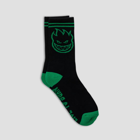 Spitfire Bighead Socks Black / Green