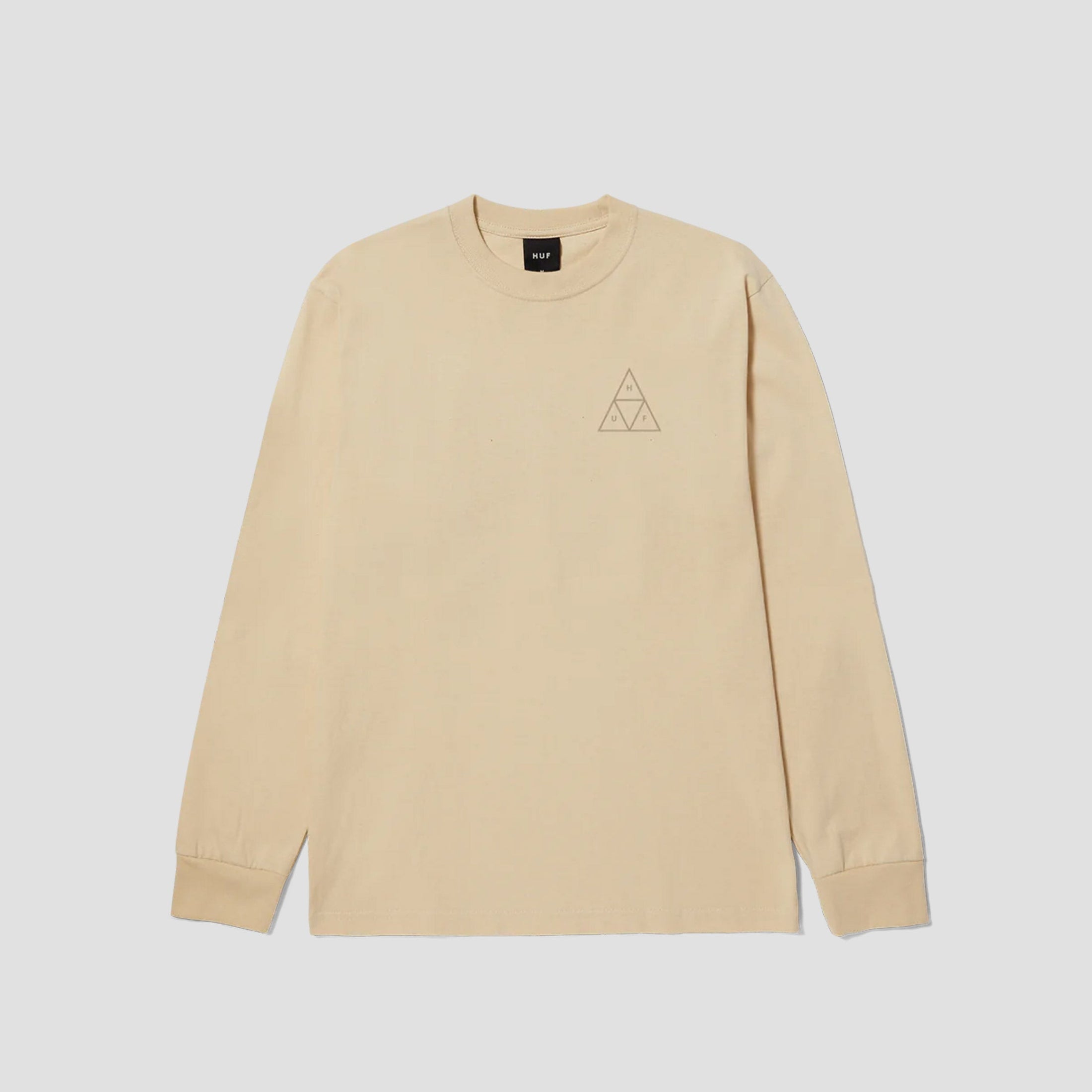 HUF Set Triple Triangle Longsleeve T-Shirt Wheat