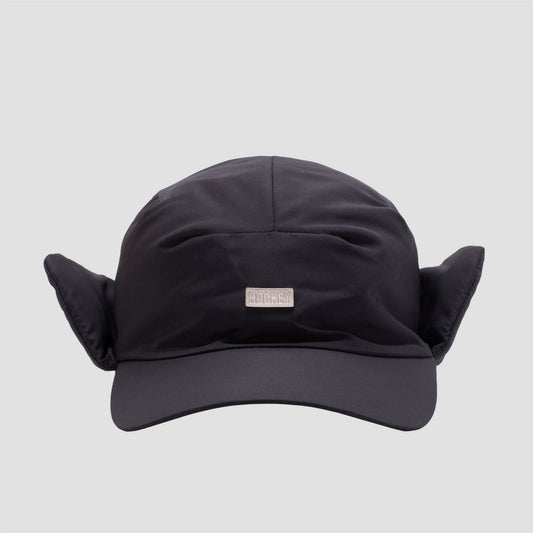 Hockey Ear Flap Cap Black