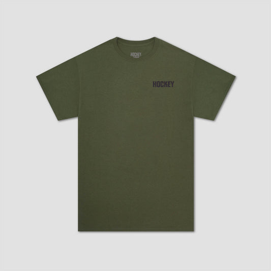 Hockey Welcome Home T-Shirt Army Green