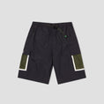 Load image into Gallery viewer, Bronze Mesh Cargo Shorts Black
