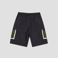 Load image into Gallery viewer, Bronze Mesh Cargo Shorts Black
