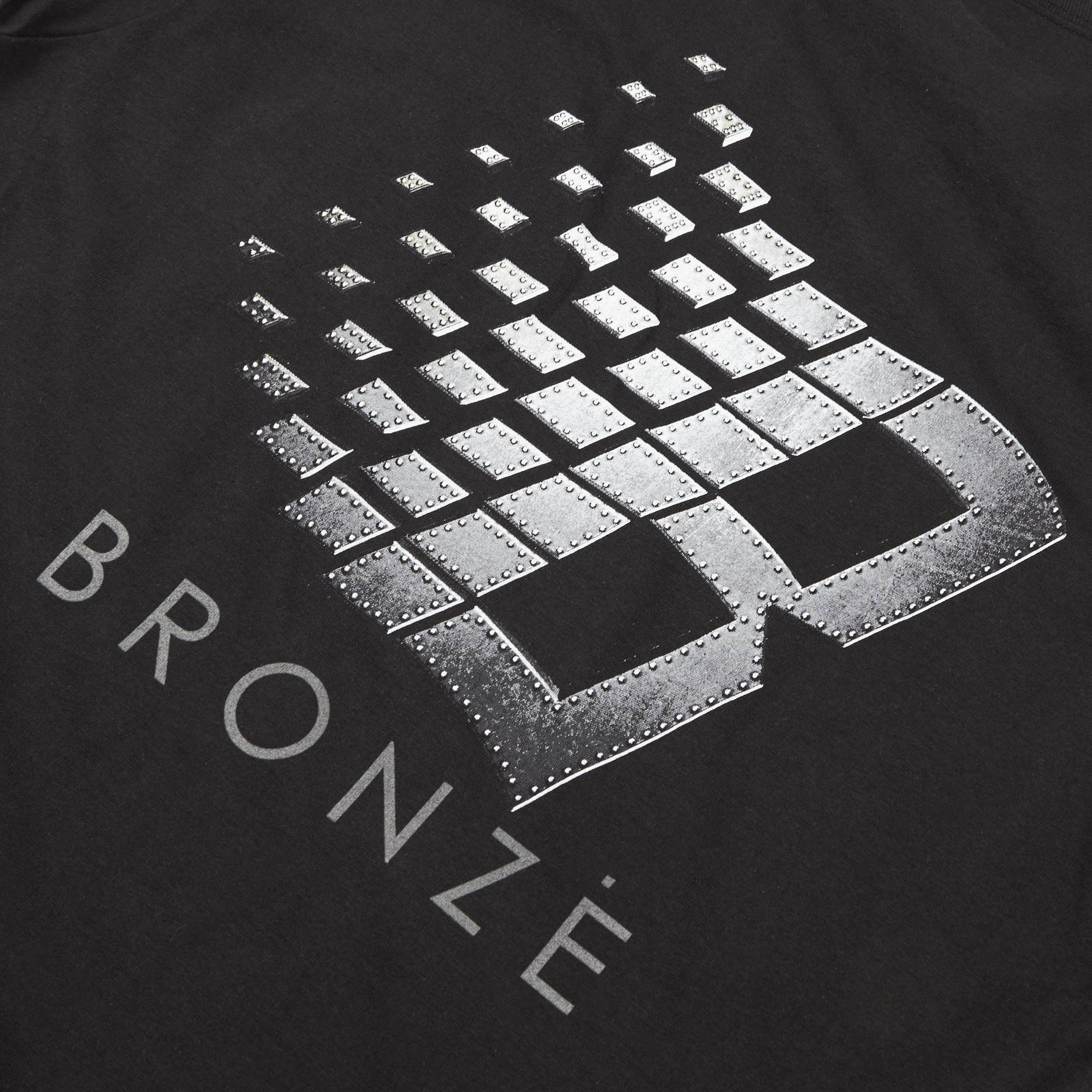 Bronze Bolted B Logo T-Shirt Black