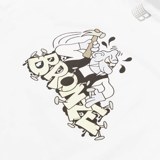 Bronze Nailing T-Shirt White