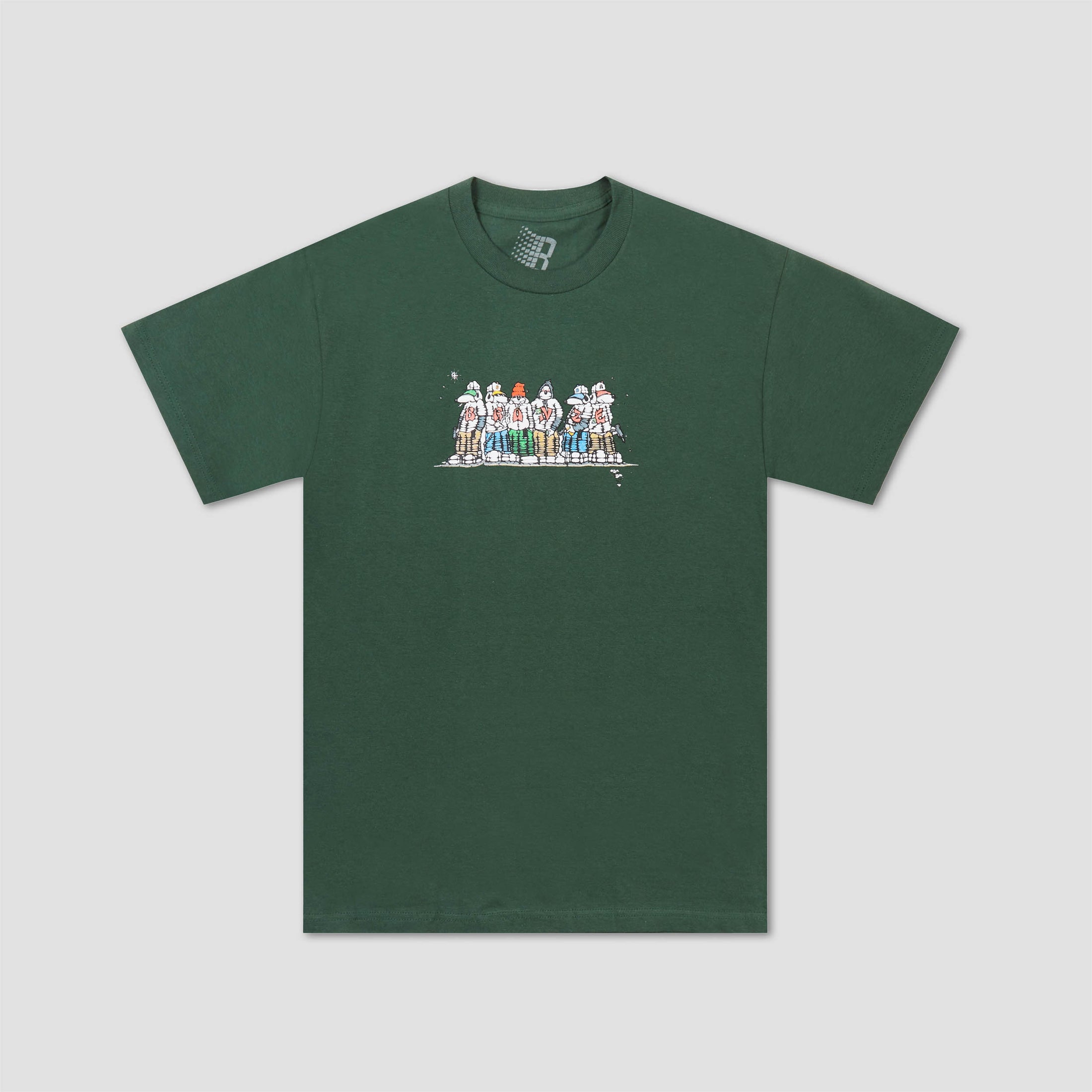 Bronze Dog Gang T-Shirt Forest Green