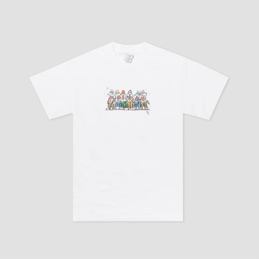 Bronze Dog Gang T-Shirt White