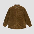 Load image into Gallery viewer, Bronze Corduroy Button Up Jacket Olive
