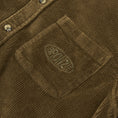 Load image into Gallery viewer, Bronze Corduroy Button Up Jacket Olive
