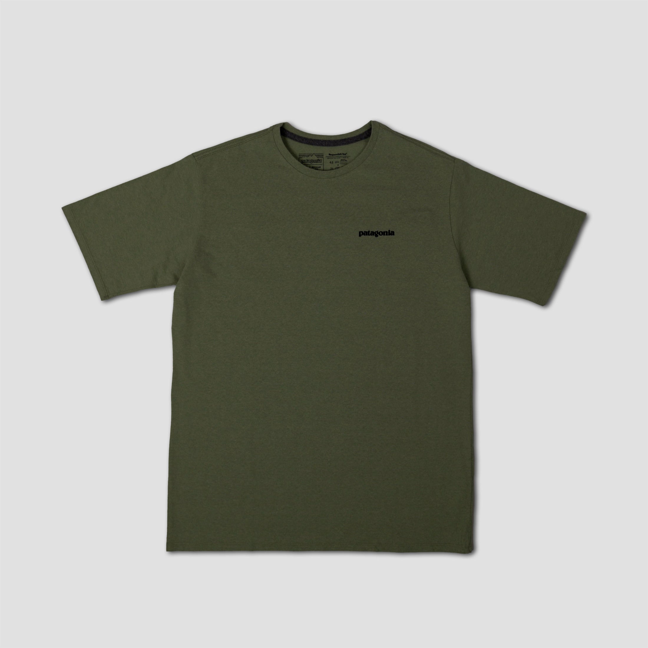 Patagonia P-6 Logo Responsibili T-Shirt Torrey Pine Green