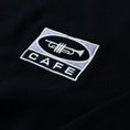 Load image into Gallery viewer, Skateboard Cafe 45 Embroidered Crew Black
