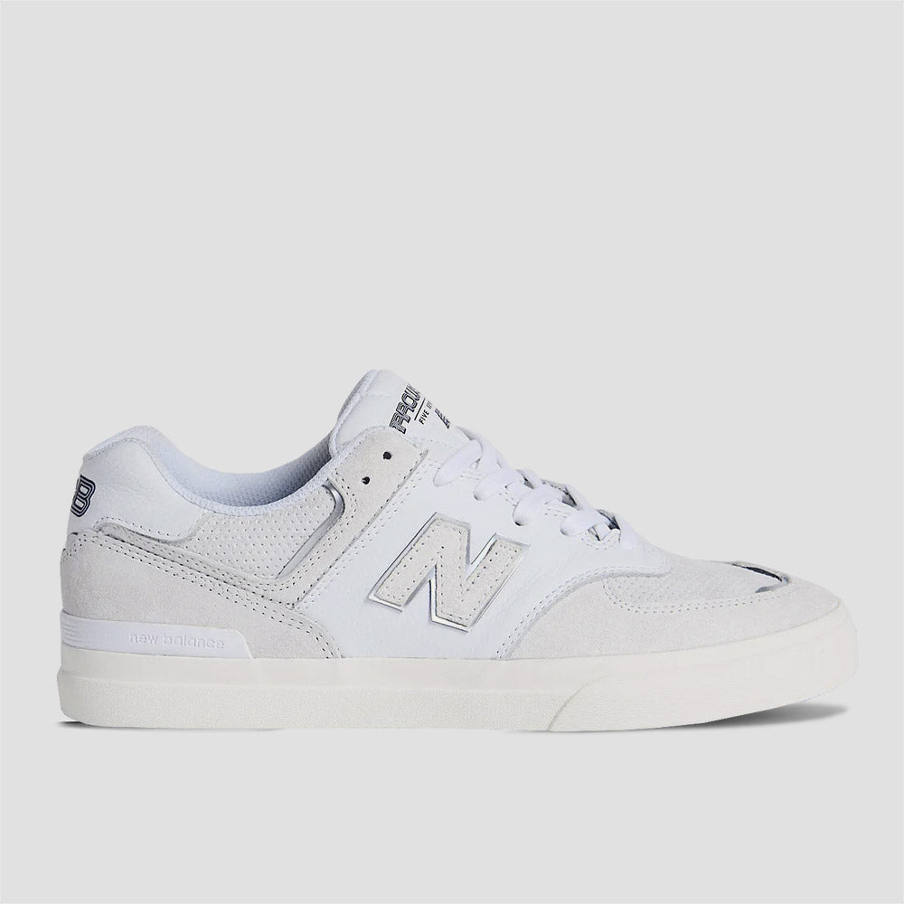 New Balance Numeric x Arrow & Beast 574 Skate Shoes White / White