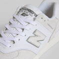 Load image into Gallery viewer, New Balance Numeric x Arrow & Beast 574 Skate Shoes White / White
