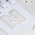 Load image into Gallery viewer, New Balance Numeric x Arrow & Beast 574 Skate Shoes White / White
