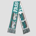 Load image into Gallery viewer, Passport Antler Scarf Teal/Brown
