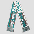 Load image into Gallery viewer, Passport Antler Scarf Teal/Brown
