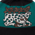 Load image into Gallery viewer, Passport Antler Pom Beanie Black/Teal
