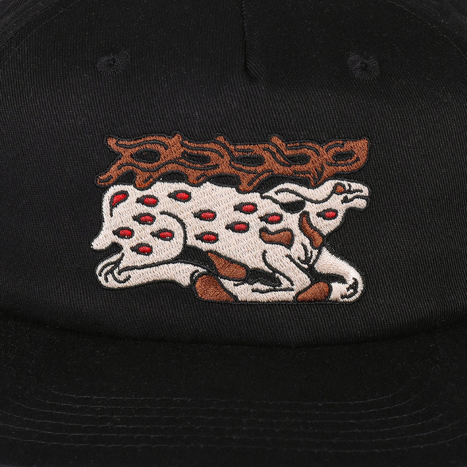 Passport Antler Workers Cap Black