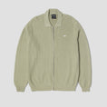 Load image into Gallery viewer, HUF Anton Zip Overdyed Sweater Putty
