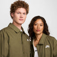 Load image into Gallery viewer, Nike SB Olympic Pack Skate Chore Jacket Medium Olive / White
