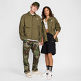 Load image into Gallery viewer, Nike SB Olympic Pack Skate Chore Jacket Medium Olive / White
