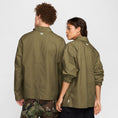 Load image into Gallery viewer, Nike SB Olympic Pack Skate Chore Jacket Medium Olive / White
