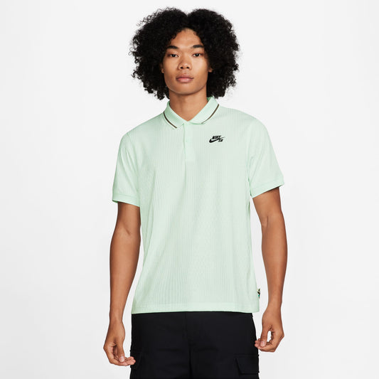 Nike SB Olympic Pack Skate Polo Shirt Barely Green / Black