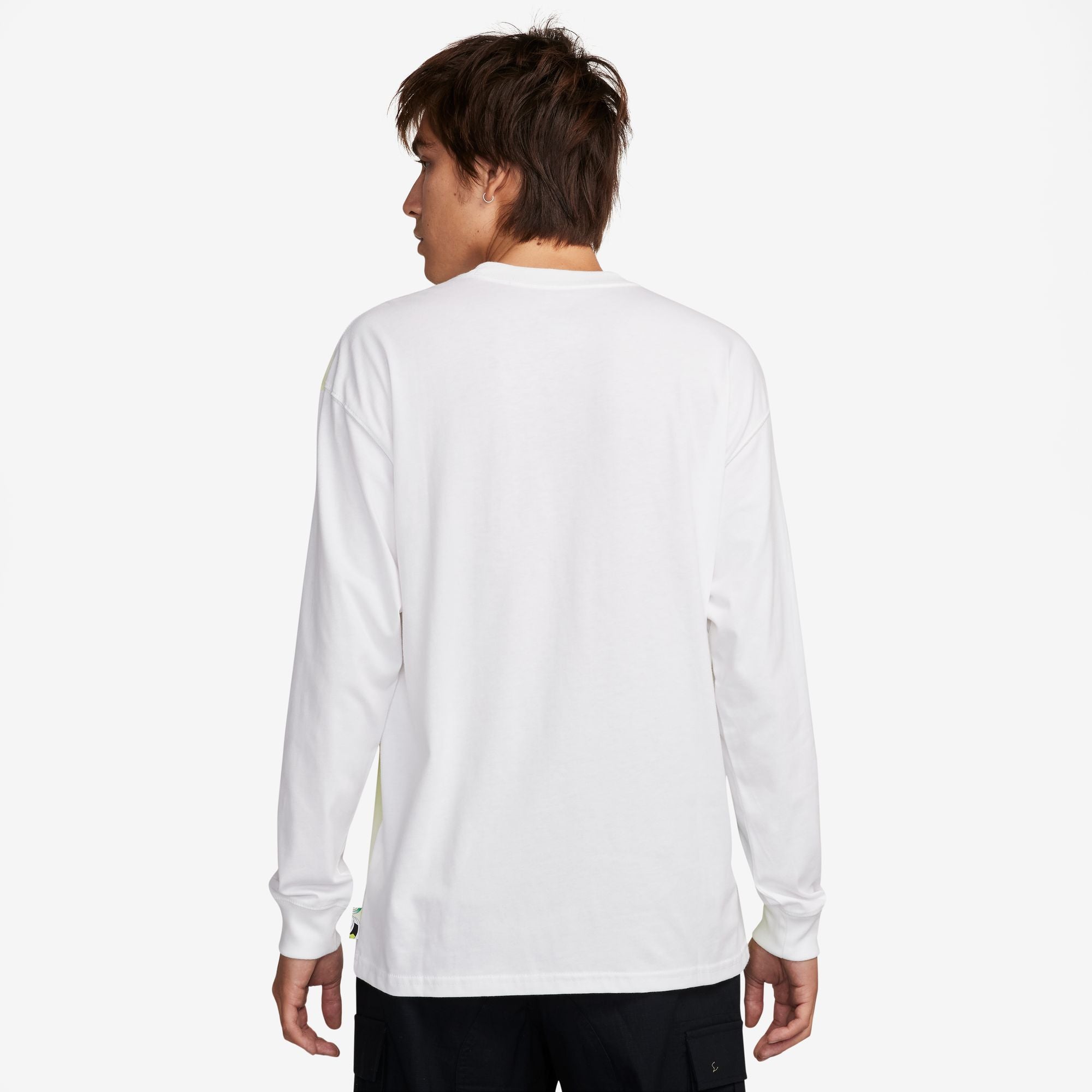 Nike SB Olympic Pack Long Sleeve Skate T-Shirt White / Yellow