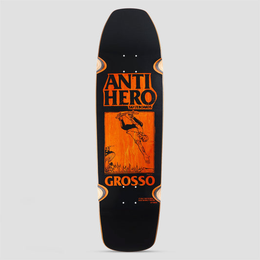 Anti Hero 9.25 Grosso Handplant Skate Shop Day 2025 Skateboard Deck Black / Orange