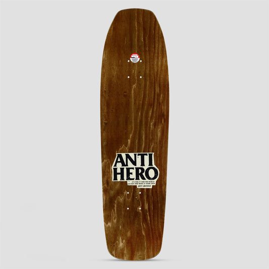 Anti Hero 9.25 Grosso Handplant Skate Shop Day 2025 Skateboard Deck Black / Orange