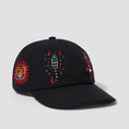 Load image into Gallery viewer, HUF Bledsoe 6 Panel Cap Black
