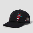 Load image into Gallery viewer, HUF Bledsoe 6 Panel Cap Black
