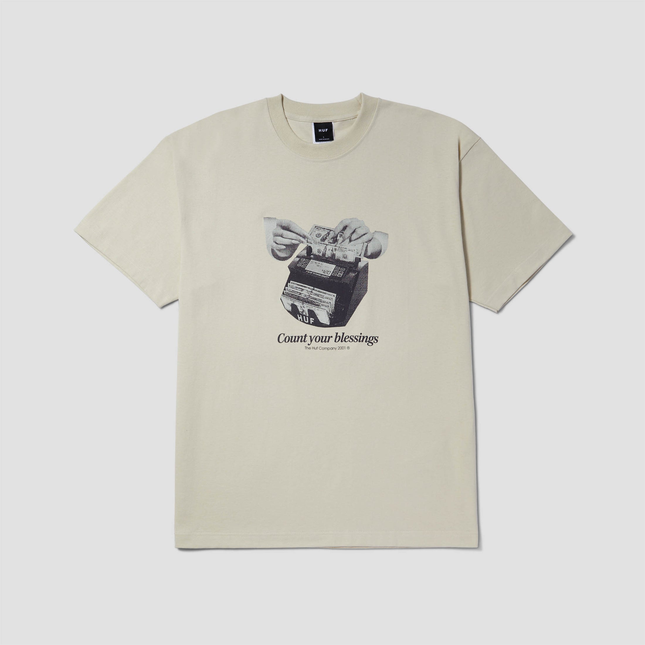 HUF Blessings T-Shirt Stone