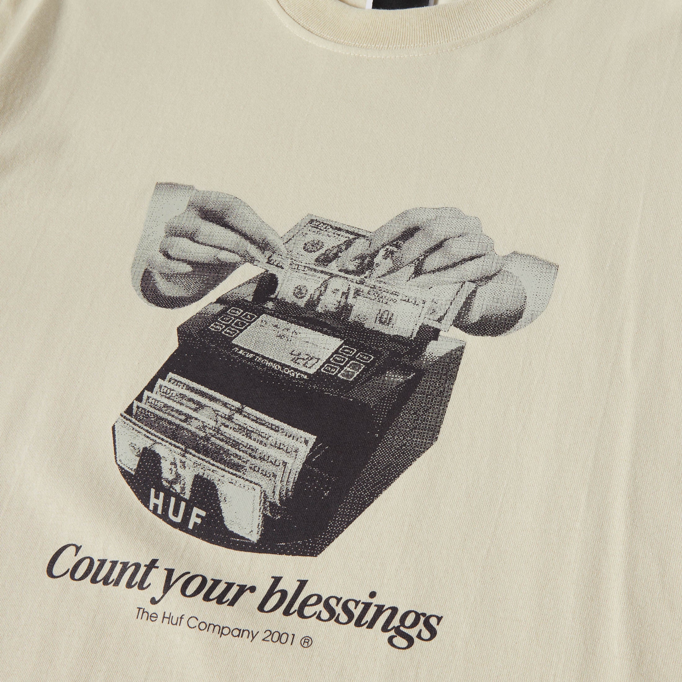 HUF Blessings T-Shirt Stone