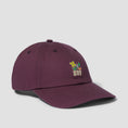 Load image into Gallery viewer, HUF Bloom Cv 6 Panel Cap Raisin
