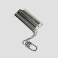 Load image into Gallery viewer, HUF Burner Lighter Sleeve Keychain Silver
