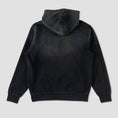 Load image into Gallery viewer, Welcome Bat Logo Enzyme Washed Custom Sun Fade Hood Black
