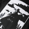 Load image into Gallery viewer, Welcome Gotham Longsleeve Twill Work Shirt With Back Patch Black
