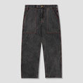 Load image into Gallery viewer, Butter Goods Breakdown Relaxed Denim Pant Acid Wash Black
