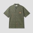 Load image into Gallery viewer, Butter Goods Terrain Short Sleeve Shirt Pine
