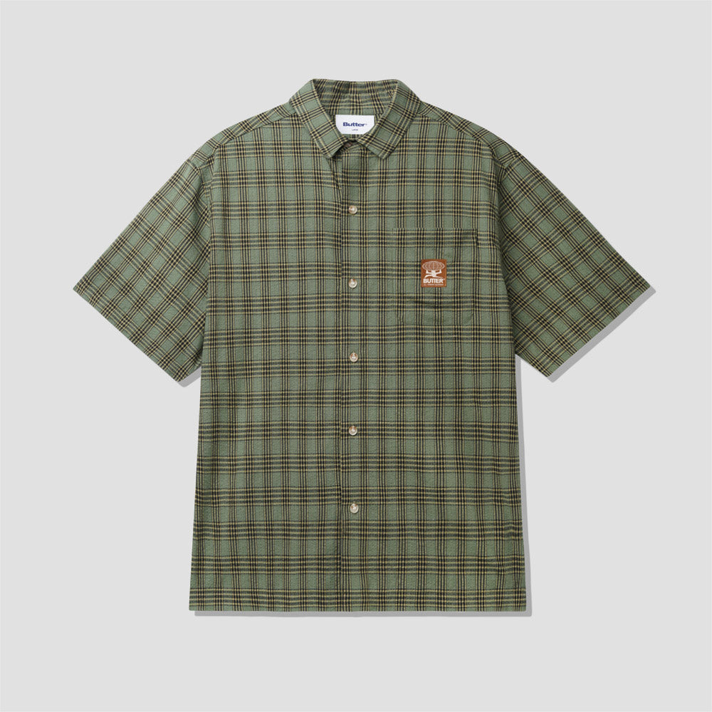 Butter Goods Terrain Short Sleeve Shirt Pine