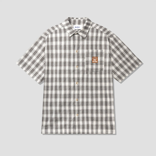 Butter Goods Terrain Short Sleeve Shirt White