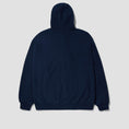 Load image into Gallery viewer, HUF Carrington Thermal Lined Fleece Crew Navy
