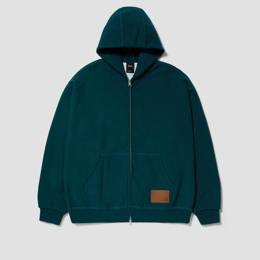 HUF Carrington Thermal Lined Fleece Crew Sycamore